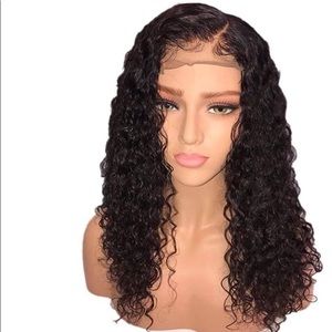 16 inch Brazilian Curly Full Lace Wig